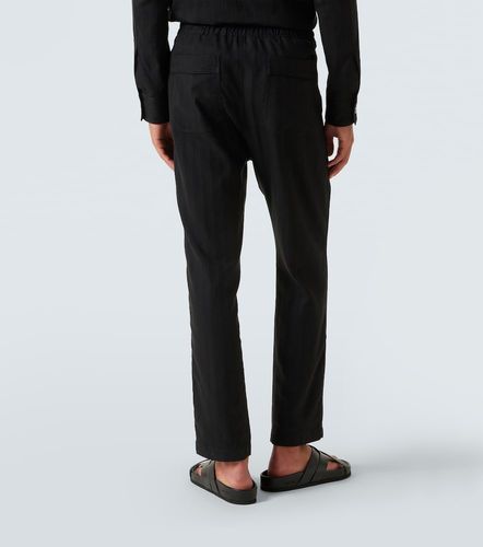 Pantaloni regular in cotone e seta - Tom Ford - Modalova