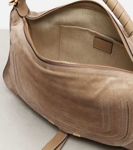 Chloé Borsa a spalla Marcie Small in suede - Chloe - Modalova