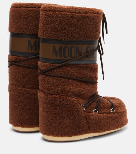 Icon fleece knee-high snow boots - Moon Boot - Modalova