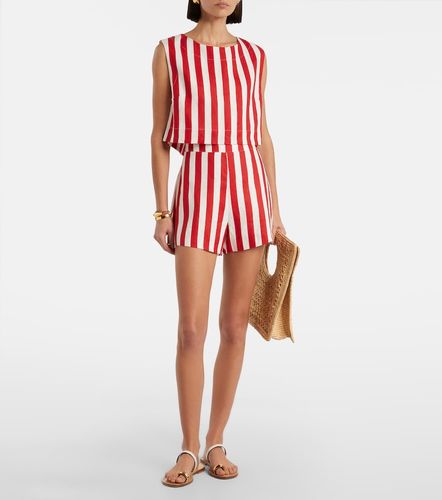 Posse Perri striped linen shorts - Posse - Modalova