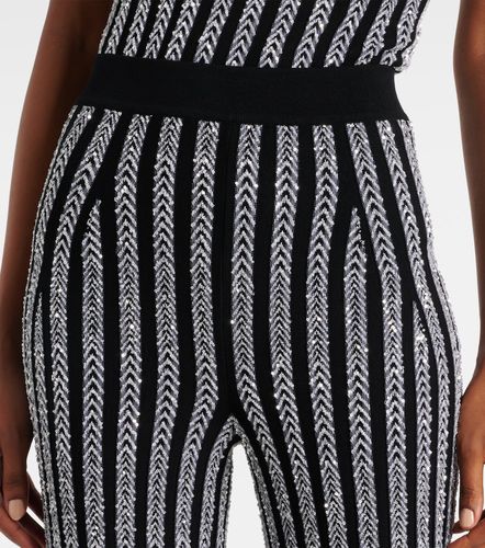 Missoni Chevron lame flared pants - Missoni - Modalova