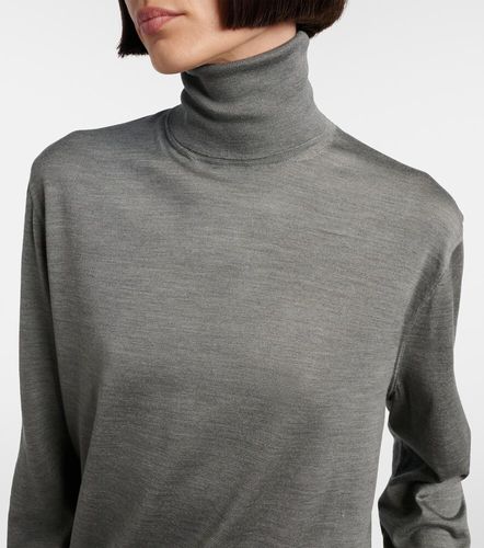 The Row Liwen silk turtleneck top - The Row - Modalova