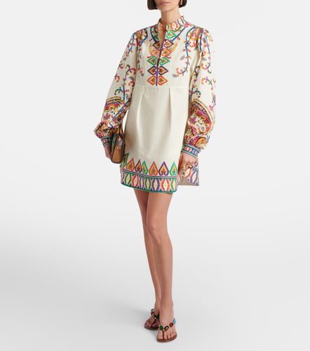 Etro Printed cotton minidress - Etro - Modalova