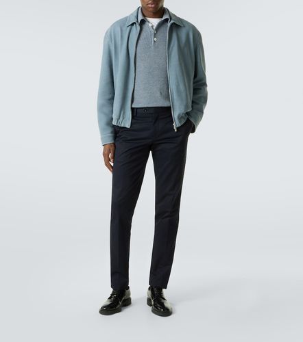 Pantalones slim de algodón de tiro medio - Lardini - Modalova