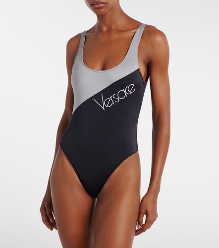 Versace Logo swimsuit - Versace - Modalova