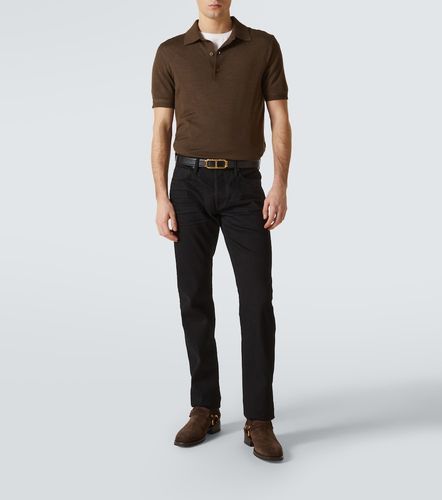 Tom Ford Jeans rectos con logo - Tom Ford - Modalova