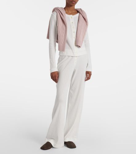 Pantaloni a gamba larga in cotone - Leset - Modalova