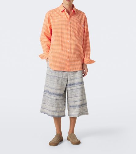 Loewe Checked cotton-blend shirt - Loewe - Modalova