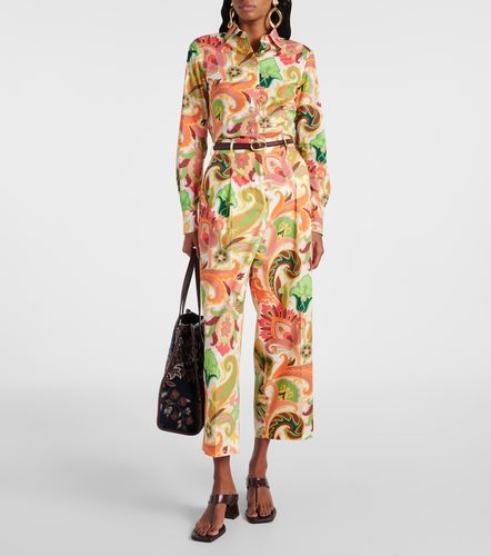 Camicia in popeline di misto cotone - Etro - Modalova