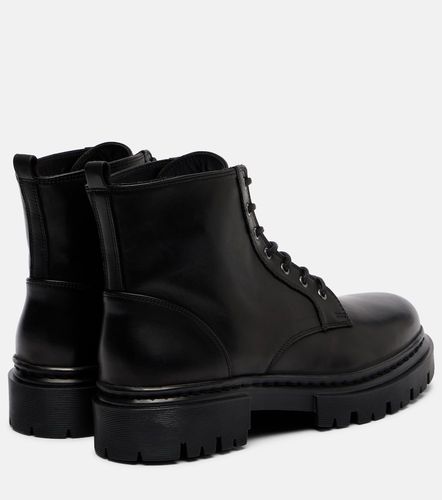 Staud Henry leather combat boots - Staud - Modalova