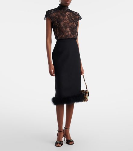 Valentino Cotton-blend top - Valentino - Modalova