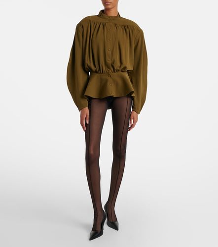 Mugler re/edit sheer tulle tights - Mugler - Modalova
