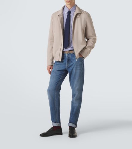 Camicia in cotone a righe - Brunello Cucinelli - Modalova
