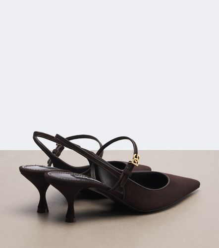 DG suede slingback pumps - Dolce&Gabbana - Modalova