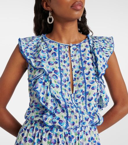 Bambi printed ruffled minidress - Poupette St Barth - Modalova