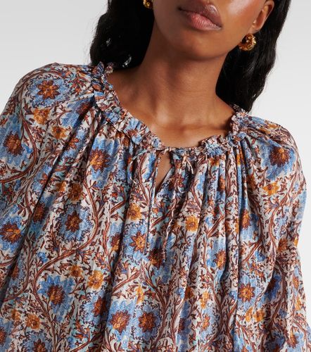 Blusa Silva en mezcla de algodón estampada - Ulla Johnson - Modalova