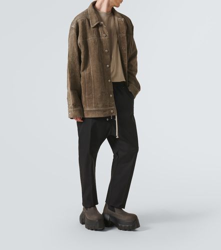 Chaqueta oversized Jumbo de pana de algodón - Rick Owens - Modalova