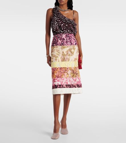Dries Van Noten Printed ruffled top - Dries Van Noten - Modalova