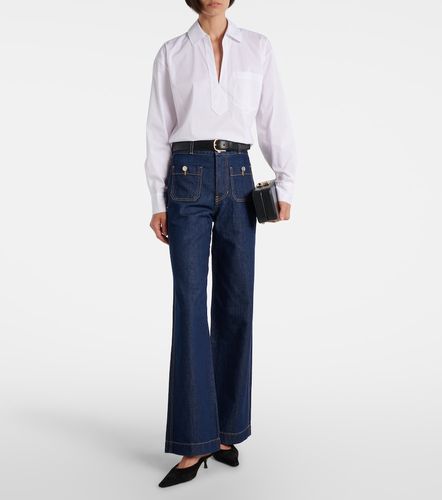 Camisa Khai de popelín en mezcla de algodón - Veronica Beard - Modalova