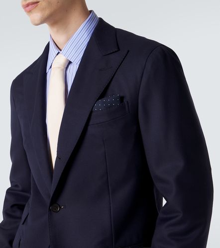 Dunhill Sciarpa in seta a pois - Dunhill - Modalova