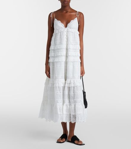 Vestido midi Solstice de algodón - Zimmermann - Modalova