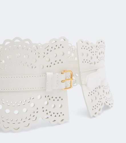 Alaïa Cinturón Vienne Wave de piel - Alaia - Modalova