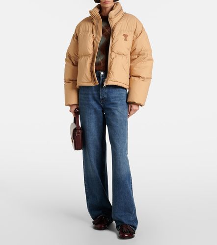 Ami De Cour technical canvas down jacket - Ami Paris - Modalova