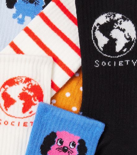 Set de 7 calcetines en mezcla de algodón - Mini Rodini - Modalova