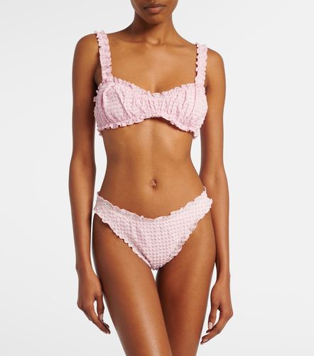 Simkhai Braga de bikini a cuadros - Simkhai - Modalova