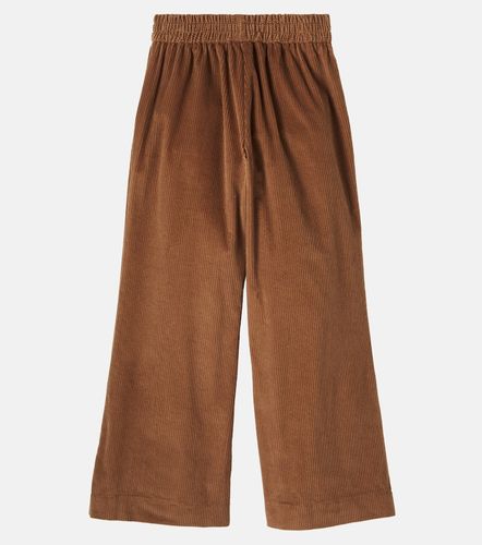Pantalones flared de pana de algodón - Monnalisa - Modalova