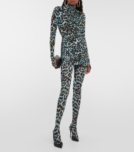 Minifalda Kiran con print de leopardo - Alex Perry - Modalova