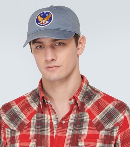 Gorra Ball de algodón con parche - RRL - Modalova