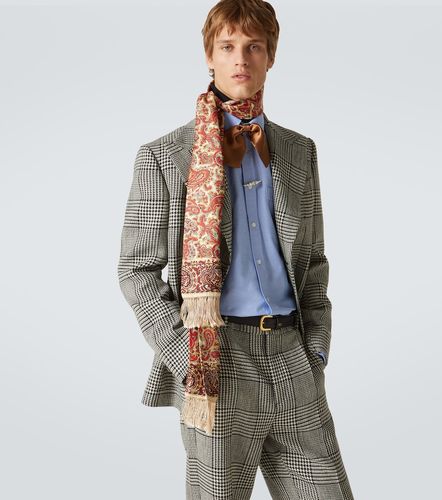 Bufanda de seda con paisley - Valentino Garavani - Modalova