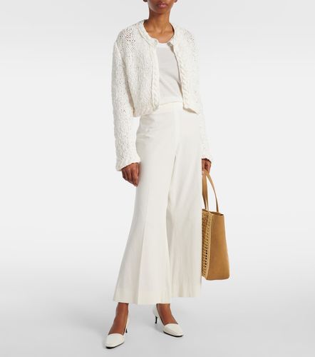 Walter cotton canvas flared pants - Khaite - Modalova