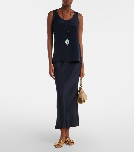 Gonna lunga Sospiro in raso di seta - Max Mara - Modalova
