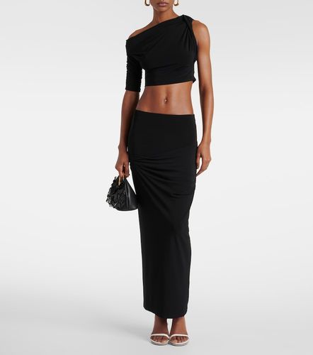 Top cropped Le Haut Drapeado in jersey - Jacquemus - Modalova