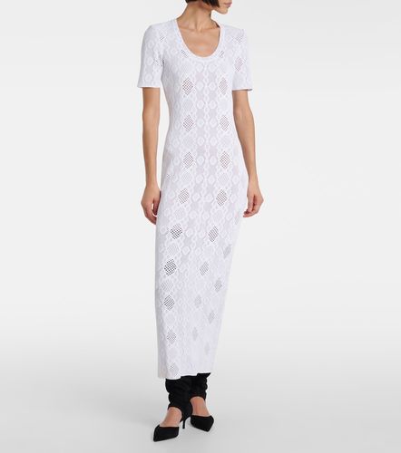 Alaïa Abito midi in pizzo - Alaia - Modalova