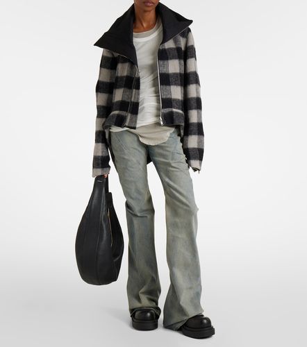 Exploder checked virgin wool jacket - Rick Owens - Modalova