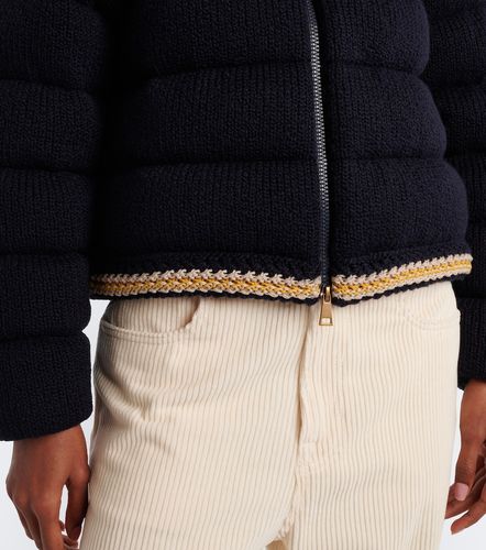 Cárdigan de plumas de algodón - Moncler - Modalova
