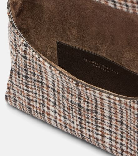 Monili Mini plaid clutch - Brunello Cucinelli - Modalova