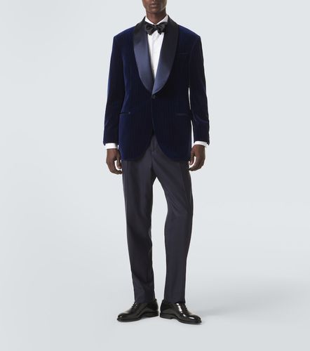 Wool and silk straight pants - Brunello Cucinelli - Modalova