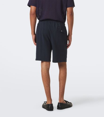 Zigzag cotton-blend Bermuda shorts - Missoni - Modalova