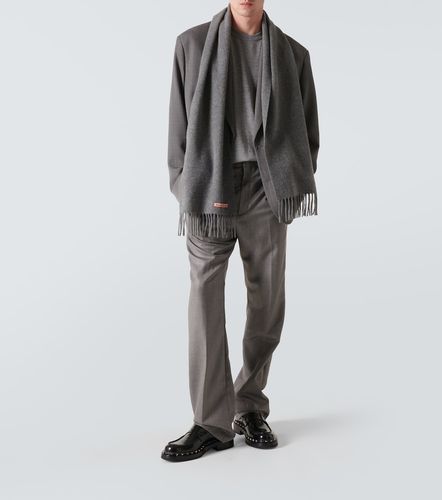 Bufanda de lana con flecos - Acne Studios - Modalova