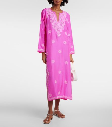 Juliet Dunn Embroidered silk kaftan - Juliet Dunn - Modalova