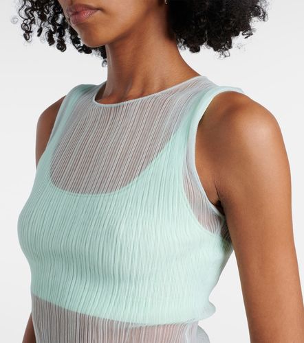 Tank top Oakley Plisse semitrasparente - Simkhai - Modalova