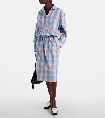 Prada Checked cotton poplin shirt - Prada - Modalova