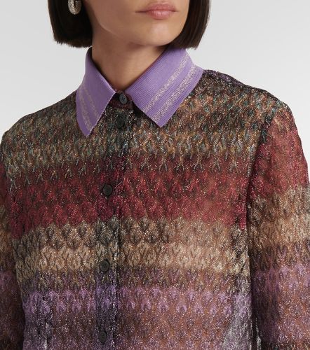 Missoni Camicia in lamé a righe - Missoni - Modalova