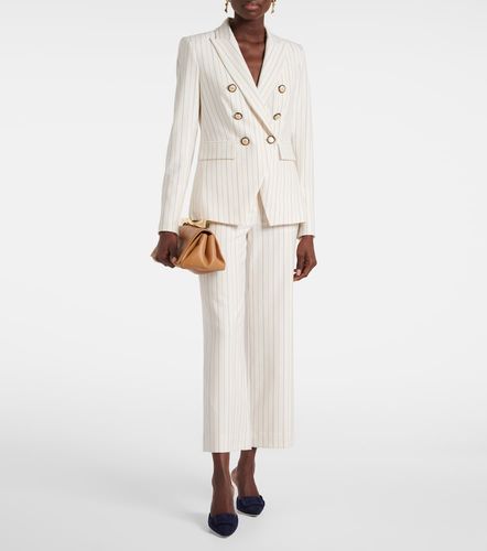 Pantaloni a gamba larga Brixton a righe - Veronica Beard - Modalova
