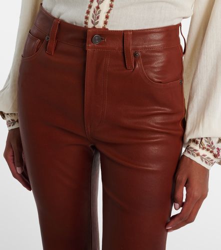 Reboot Crop leather bootcut pants - Frame - Modalova