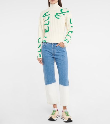 X Ed Curtis - Pullover in misto lana con stampa - Stella McCartney - Modalova